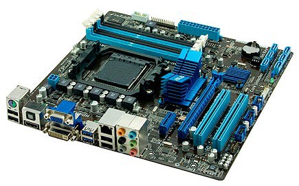 Материнская плата Asus M5A78L-M/USB3 Soc-AM3+ AMD 760G 4xDDR3 mATX AC`97 8ch(7.1) GbLAN RAID RAID1 RAID10+VGA+DVI+HDMI в интернет магазине soman