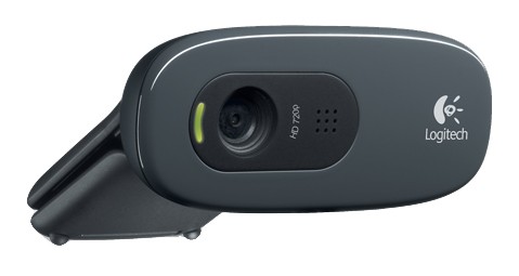 Камера Web Logitech HD Webcam C270 черный USB2.0 с микрофоном в интернет магазине soman