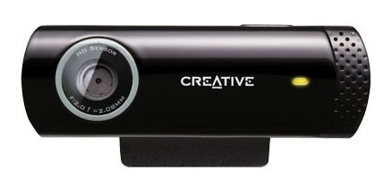 Камера Web Creative Live! Cam Chat HD черный USB2.0 с микрофоном в интернет магазине soman