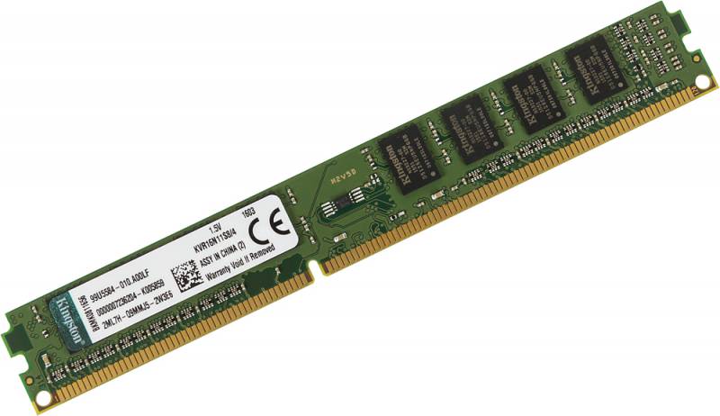 Память DDR3 4Gb 1600MHz Kingston KVR16N11S8/4 RTL PC3-12800 CL11 DIMM 240-pin 1.5В в интернет магазине soman