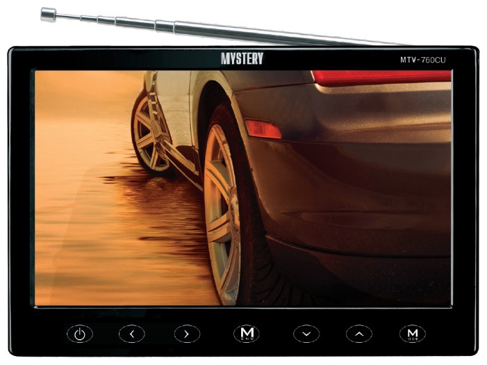 Портативный ТВ Mystery MTV-960CU 9" 16:9 черный в интернет магазине soman