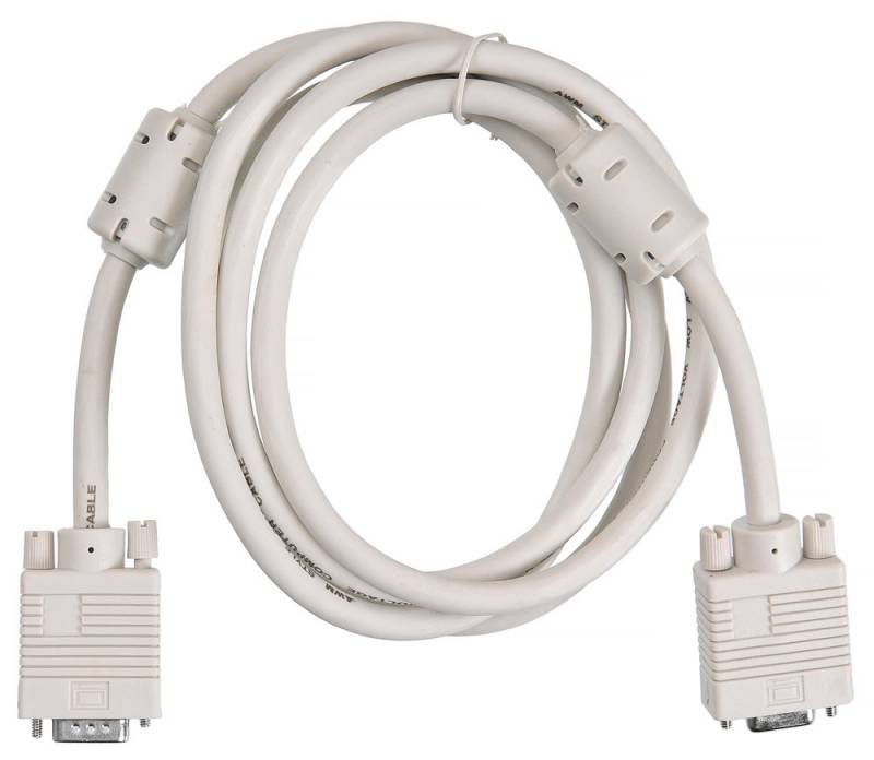Удлинитель Buro кабеля VGA-15M/Fpro SVGA 15m/f для LCD мониторов 2 фильтра 1.8м в интернет магазине soman