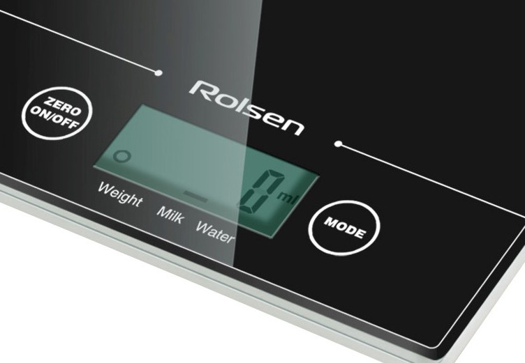 Весы кухонные электронные Rolsen KS-2907 макс.вес:5кг черный в интернет магазине soman