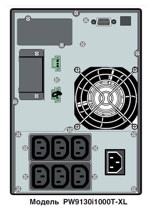 Источник бесперебойного питания Eaton 9130 103006434-6591 900Вт 1000ВА черный в интернет магазине soman