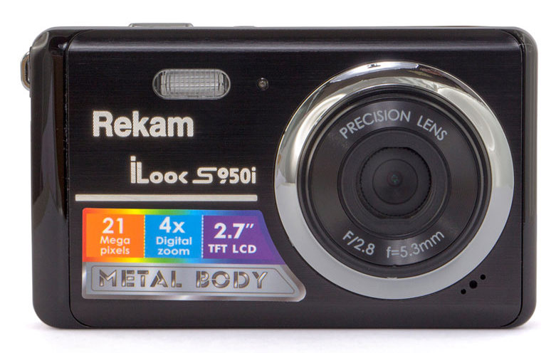 Фотоаппарат Rekam iLook S950i черный 21Mpix 2.7" SDHC/MMC CMOS IS/Li-Ion в интернет магазине soman