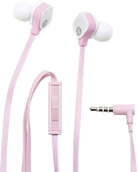 Гарнитура вкладыши HP In-Ear H2310 1.5м розовый проводные (в ушной раковине) в интернет магазине soman
