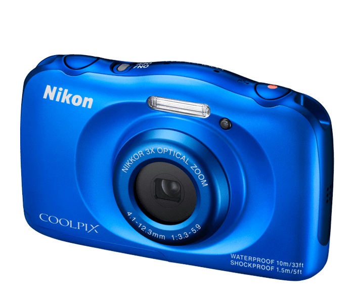 Фотоаппарат Nikon CoolPix S33 синий 13.2Mpix Zoom3x 2.7" 1080p 25Mb SDXC CMOS 1x3.1 5minF HDMI/KPr/DPr/WPr/EN-EL19 в интернет магазине soman