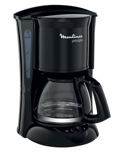 Кофеварка капельная Moulinex FG 152832 600Вт черный/серебристый в интернет магазине soman