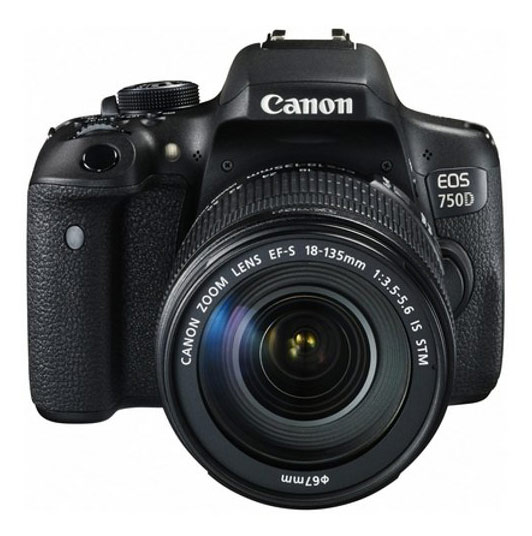 Зеркальный Фотоаппарат Canon EOS 750D черный 24Mpix EF-S 18-135mm f/3.5-5.6 IS STM 3" 1080p Full HD SDXC Li-ion (с объективом) в интернет магазине soman