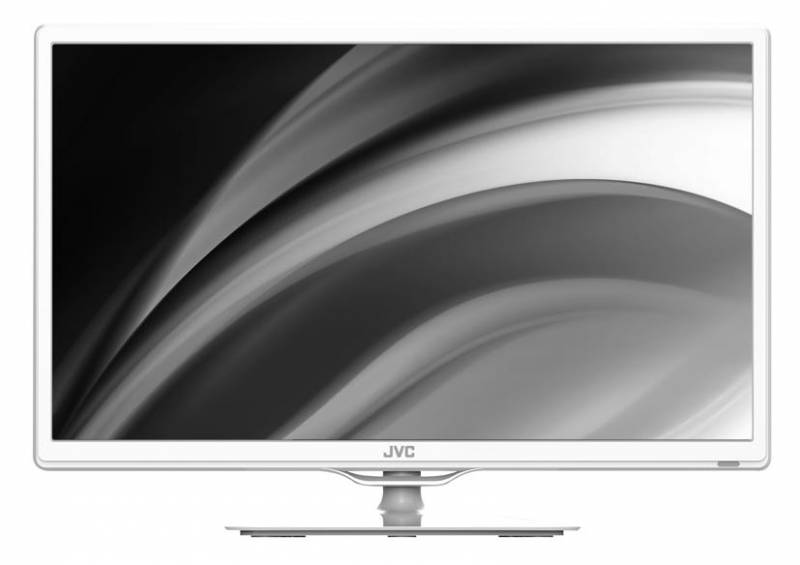 Телевизор LED JVC 24" LT24M440W белый/HD READY/50Hz/DVB-T/DVB-T2/DVB-C (RUS) в интернет магазине soman