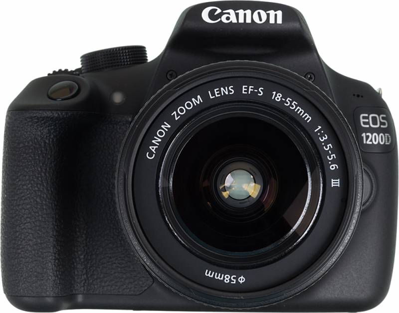 Зеркальный Фотоаппарат Canon EOS 1200D KIT черный 18Mpix 18-55mm f/3.5-5.6 III 3" 1080p Full HD SDXC Li-ion (с объективом) в интернет магазине soman