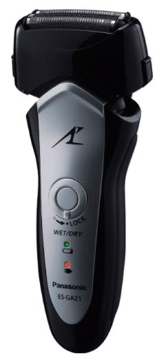 Бритва сетчатая Panasonic ES-GA21 реж.эл.:3 питан.:аккум. черный/серый в интернет магазине soman