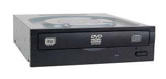 Привод DVD-RW Lite-On IHAS124-04/-14 черный SATA внутренний oem в интернет магазине soman