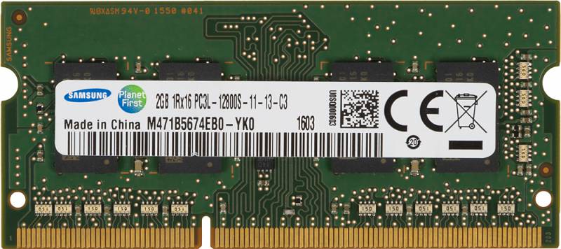 Память DDR3 2Gb 1600MHz Samsung M471B5674EB0-YK0 OEM PC3-12800 CL11 SO-DIMM 204-pin 1.35В в интернет магазине soman