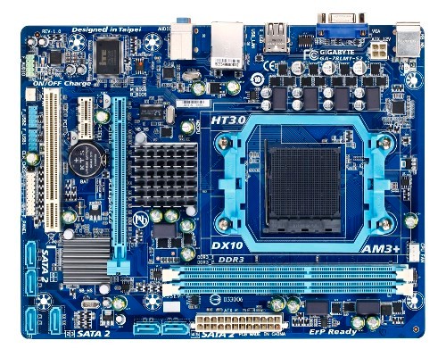 Материнская плата Gigabyte GA-78LMT-S2 Soc-AM3+ AMD 760G 2xDDR3 mATX AC`97 8ch(7.1) GbLAN RAID RAID1 RAID10+VGA в интернет магазине soman