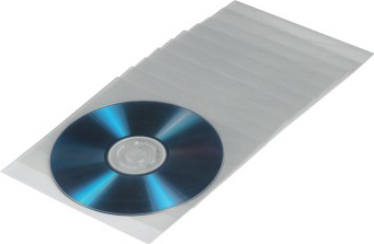 Конверт Hama на 1CD/DVD H-33810 прозрачный в интернет магазине soman