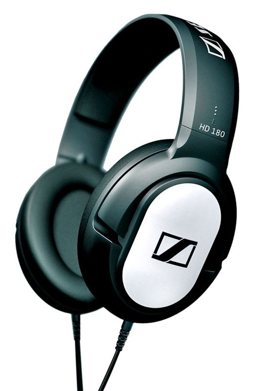 Наушники мониторы Sennheiser HD 180 3м черный/серебристый проводные (оголовье) в интернет магазине soman