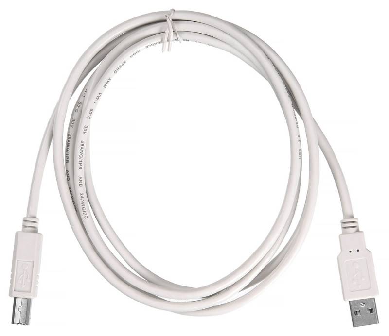Кабель USB2.0 Buro USB2.0-AM/BM A(m)/B(m) (1.8м) Медь в интернет магазине soman