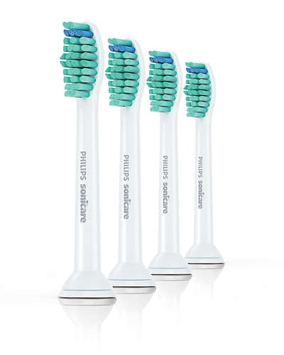Насадка для зубных щеток Philips Sonicare ProResults HX6014/07 (упак.:4шт) для з/щ серии HealthyWhite, FlexCare, DiamondClean, EasyClean, FlexCare Platinum, FlexCare+, For Kids в интернет магазине soman