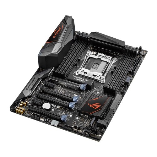 Материнская плата Asus STRIX X99 GAMING Soc-2011v3 Intel X99 8xDDR4 ATX AC`97 8ch(7.1) GbLAN в интернет магазине soman