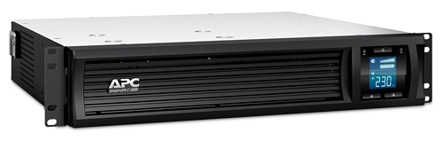 Источник бесперебойного питания APC Smart-UPS C SMC2000I-2U-W5Y 1300Вт 2000ВА черный в интернет магазине soman