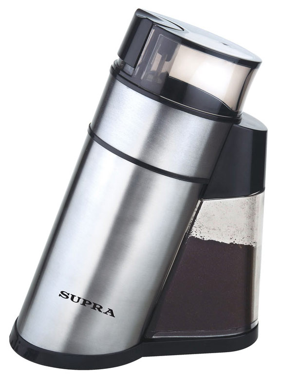 Кофемолка Supra CGS-532 200Вт сист.помол.:ротац.нож вместим.:60гр серебристый в интернет магазине soman
