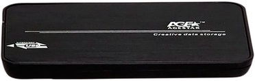 Внешний корпус для HDD/SSD AgeStar 31UB2A8C SATA пластик/алюминий черный 2.5" в интернет магазине soman
