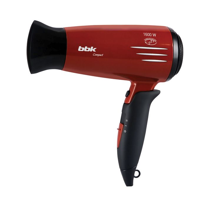 Фен BBK BHD1605i 1600Вт бордовый/черный в интернет магазине soman