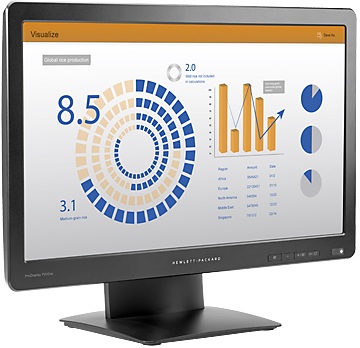 Монитор HP 19.5" P202va черный VA 16:9 полуматовая 250cd 178гр/178гр 1920x1080 D-Sub DisplayPort FHD 3.3кг в интернет магазине soman