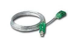 Кабель Belkin USB A/B CABLE W/GREEN LED * A/B;DSTP; 6' CLEAR CU1001Gaed06 в интернет магазине soman