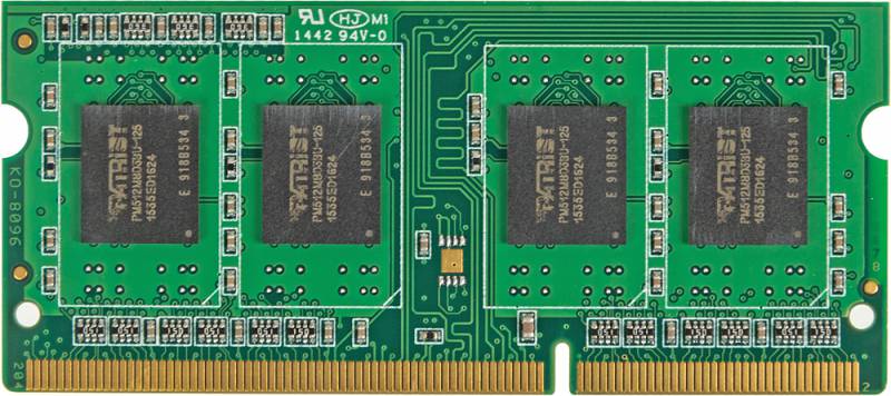 Память DDR3 4Gb 1600MHz Patriot PSD34G160081S RTL PC3-12800 CL11 SO-DIMM 204-pin 1.5В в интернет магазине soman