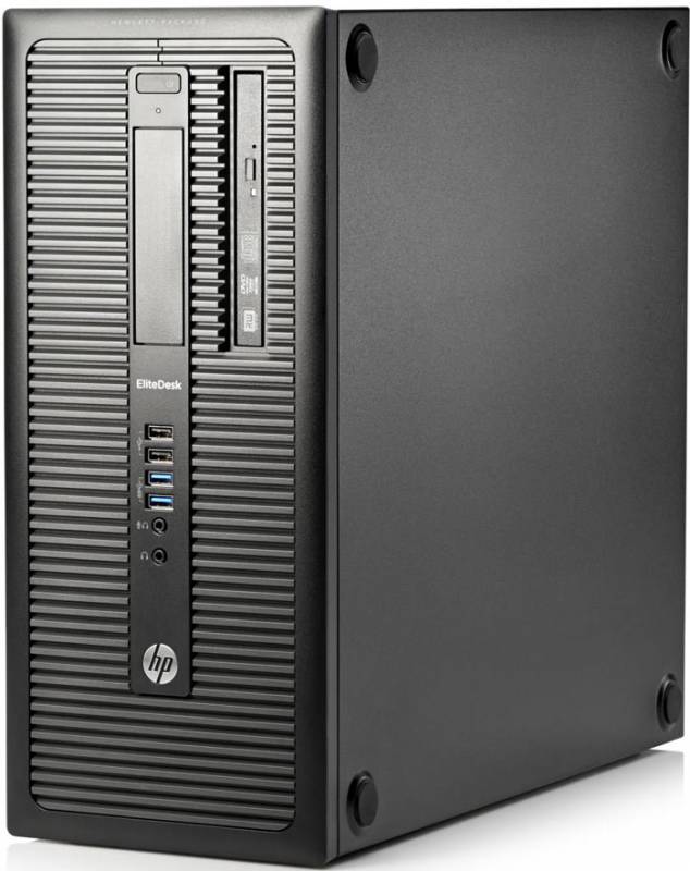 ПК HP EliteDesk 800 G1 MT P G3250 (3.2)/4Gb/500Gb 7.2k/HDG/DVDRW/Free DOS/GbitEth/320W/клавиатура/мышь/черный в интернет магазине soman