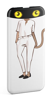 Мобильный аккумулятор Hiper PowerBank EP6600 el Gato Li-Pol 6600mAh 2.1A рисунок 2xUSB в интернет магазине soman