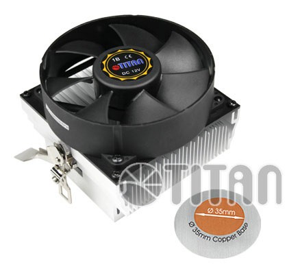 Вентилятор Titan DC-K8M925B/R/CU35 Soc-AM3+/FM1/FM2 3pin 25dB Al+Cu 105W 495g скоба в интернет магазине soman