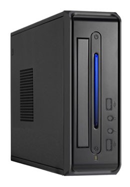 Корпус LinkWorld LC-820-01B черный 65W miniITX 2xUSB2.0 audio CardReader ext в интернет магазине soman
