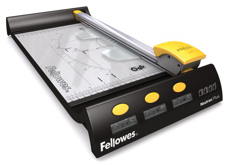 Резак дисковый Fellowes Neutron A4 Plus (FS-54101) A4/10лист./320мм/ручн.прижим в интернет магазине soman