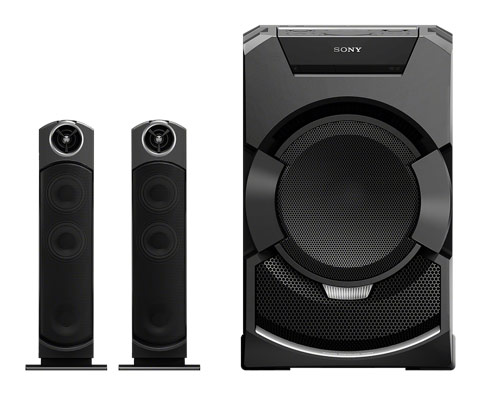 Минисистема Sony MHC-GT5D черный 2400Вт/CD/CDRW/DVD/DVDRW/FM/USB/BT в интернет магазине soman