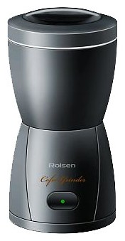 Кофемолка Rolsen RCG-150 150Вт сист.помол.:ротац.нож вместим.:80гр черный в интернет магазине soman