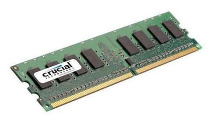 Память DDR2 2Gb 800MHz Crucial CT25664AA800 RTL PC2-6400 CL6 DIMM 240-pin 1.8В в интернет магазине soman